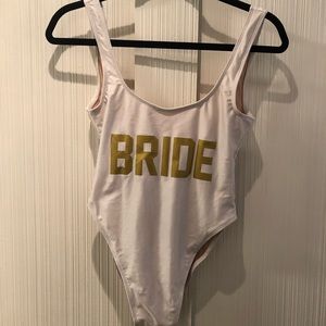 Bride swimsuit